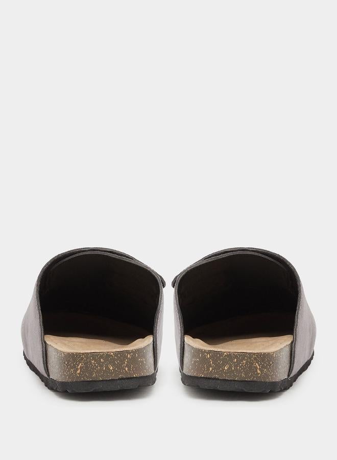 ستايلي صنادل ستايلي سدادات جلد سويدي صناعي بشريط فيلكرو - Image 4