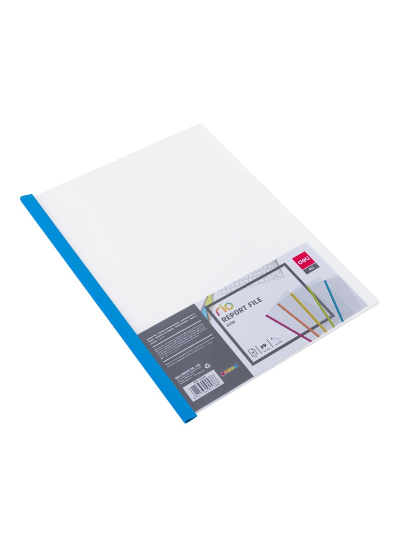 Deli Deli E5538 Report File 10 Pcs- A4, Assorted Colors  - Image 3