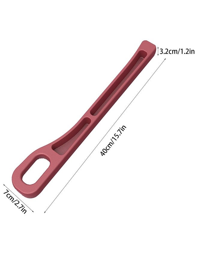 2 Pack Car Seat Gap Filler Organizer,2025 New No Drop Seat Guard,Suitable for Most Cars and Trucks To Stop Things From Dropping（Wine red） - Image 2