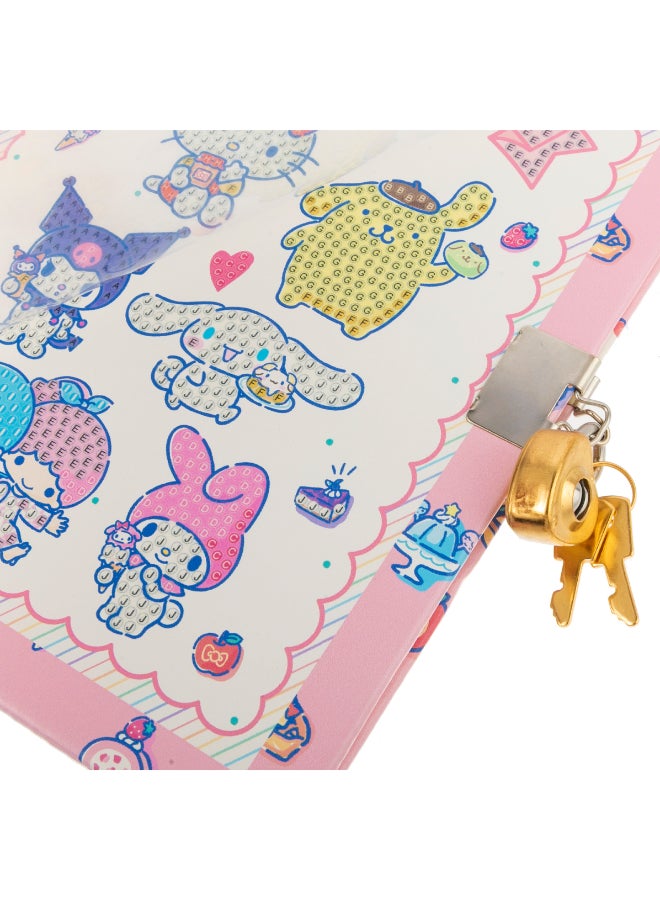 Craft Buddy مفكرة سرية من هالو كيتي وأصدقائها بفن الكريستال - Image 4