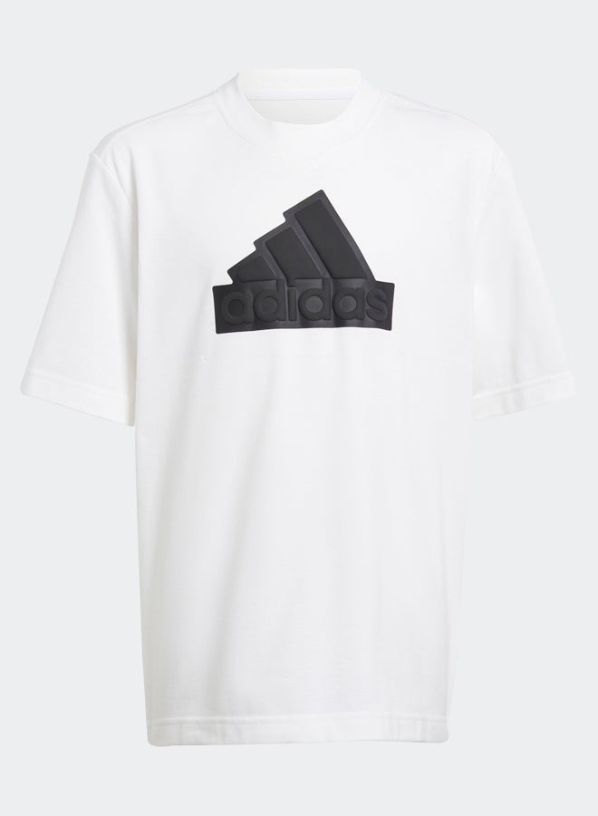 Adidas تي شيرت بيكيه بشعار Future Icons  - Image 1