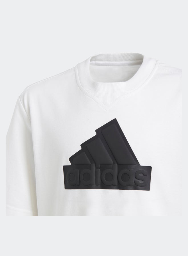 Adidas تي شيرت بيكيه بشعار Future Icons  - Image 3