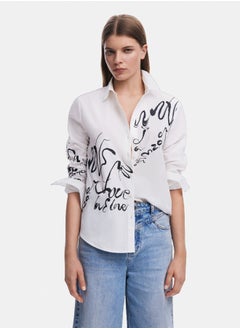 Ink letter shirt