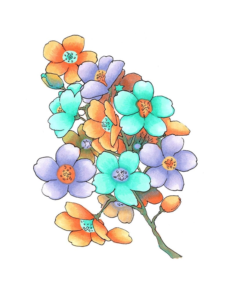 COPIC طقم أقلام كوبية S 6 قطع للرسم، ألوان باهتة، متعددة الألوان - Image 3