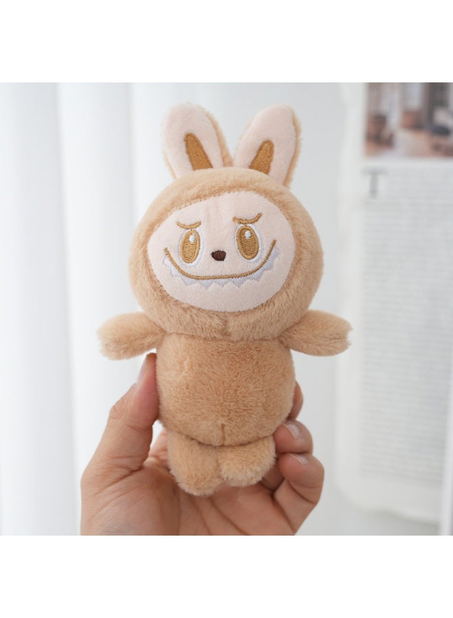 NIBEMINENT 1 Pcs Cartoon Labubu Plush Figurine, Keychain, Bag Pendant  - Image 1