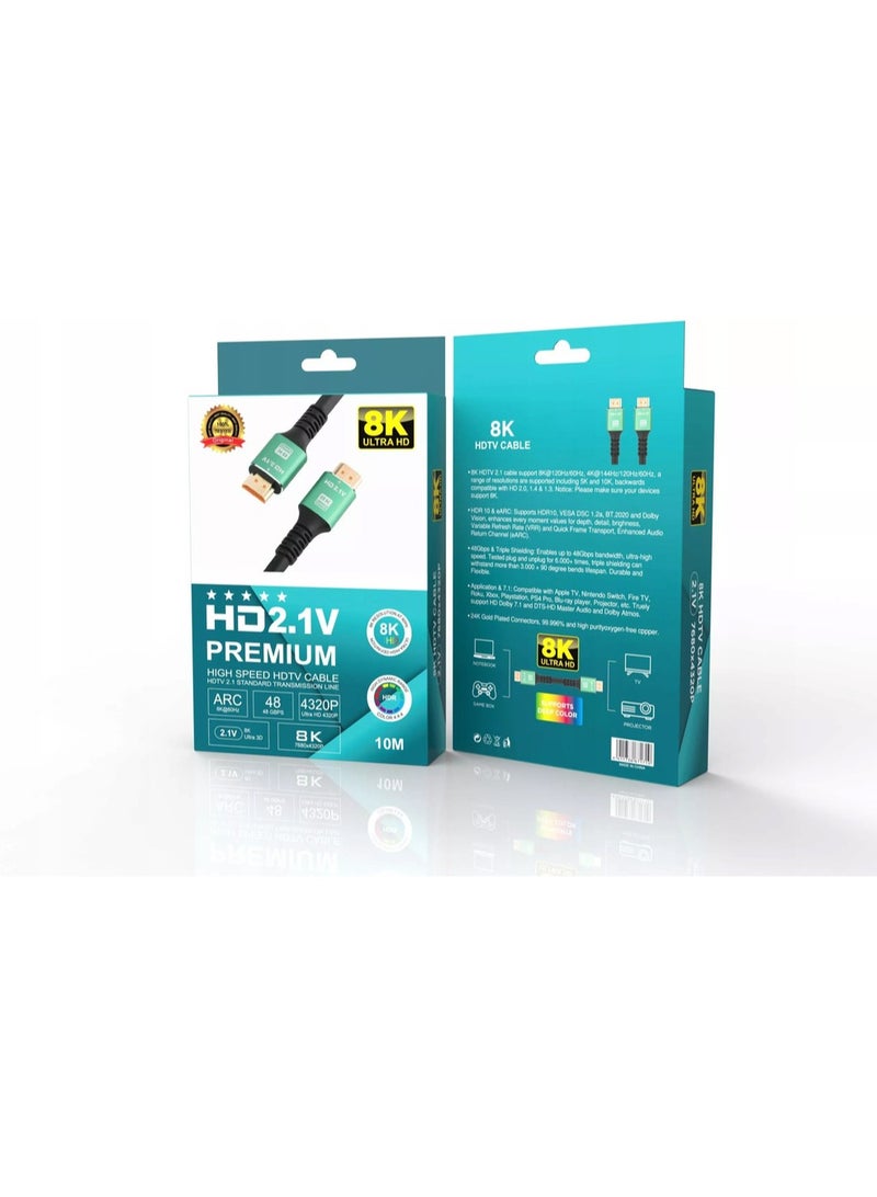 HD2.1V Premium High Speed HDTV Cable 10Meter - Image 1