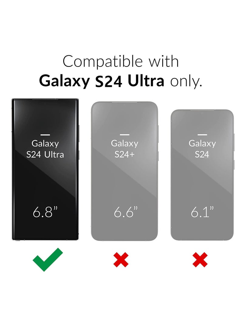 BORTONY Samsung Galaxy S24 Ultra Case Magsafe Case Support Wireless Charging Clear Magnetic Case Camera Lens Protection Anti Scratch Shockproof Case Compatible with Samsung Galaxy S24 Ultra Case Cover 6.8 inc  - Image 2