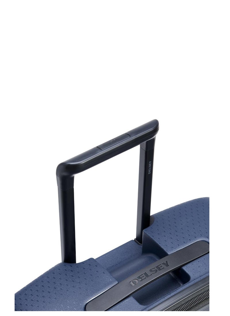 ديلسي _باريس - Belmont Plus Non Expandable 71cm Check In Luggage 4Double Wheel Trolley Blue - Image 1