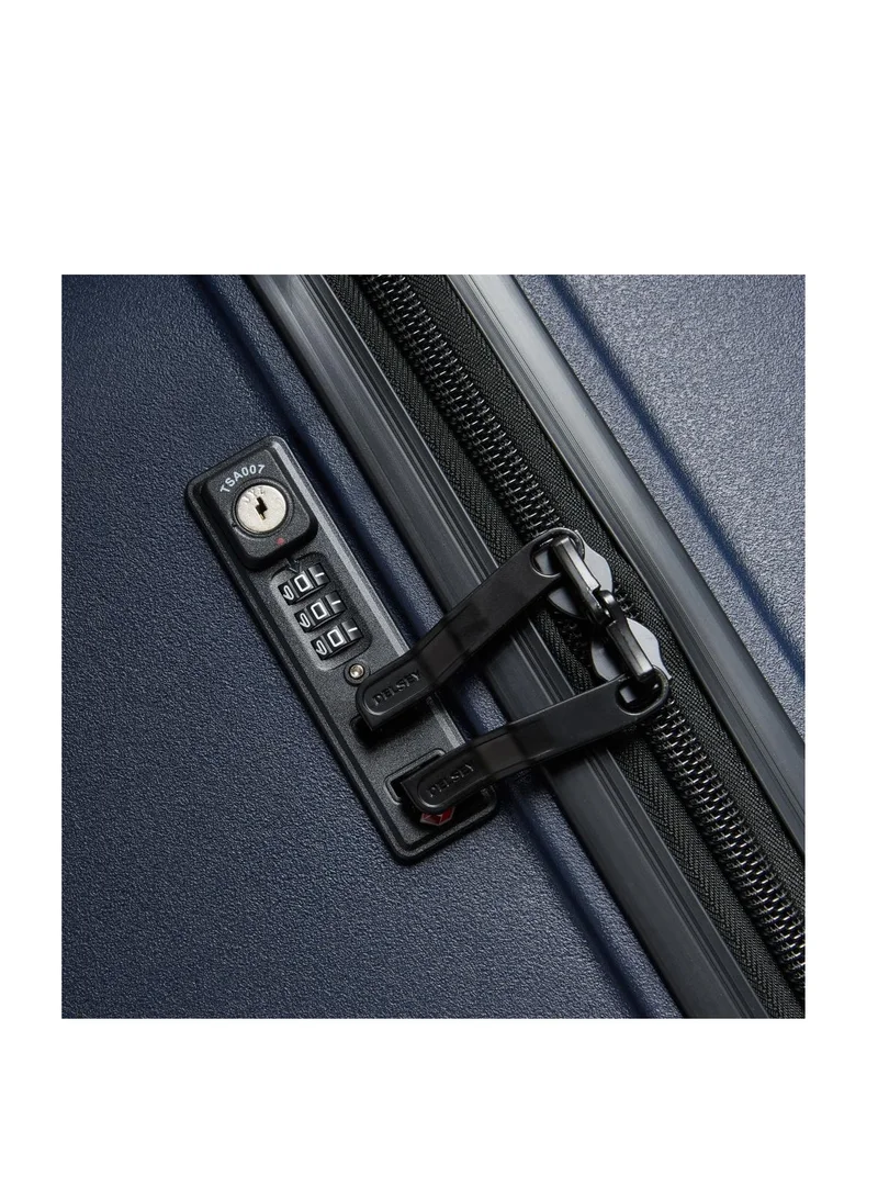ديلسي _باريس Belmont Plus Non Expandable 71cm Check In Luggage 4Double Wheel Trolley Blue