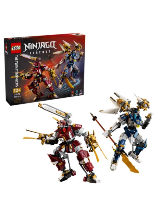 LEGO The Twin Titan Mechs Building Set - Image 1