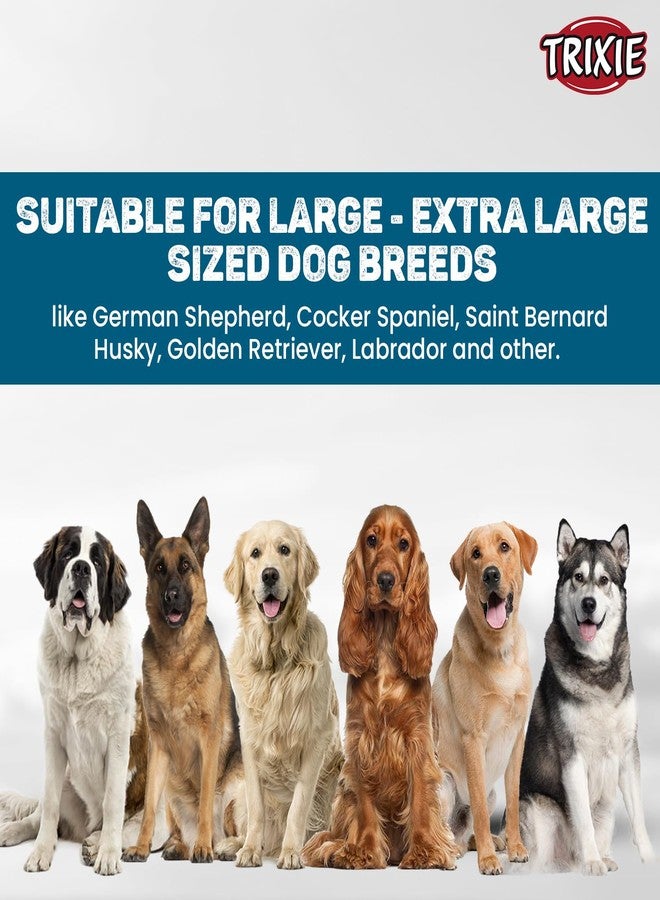 TRIXIE Polyester Extra Wide Premium Collar for Dogs, Adjustable Buckle Closure Dog Neck Belt, Durable and Tear Proof, Useful for Walking and Training (L-XXL, RED), 60 x 50 mm - Image 5