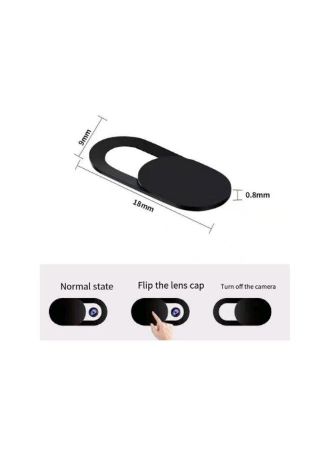 6Pcs Camera Cover Webcam Slider Compatible for Laptops, Tablets, Mobile Phones, Etc  - Image 2