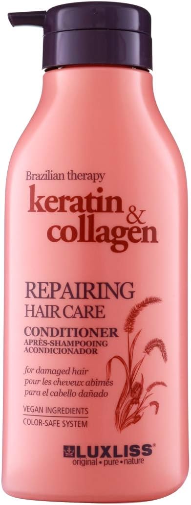 LUXLISS Repairing therapy keratin collagen Conditioner 500ml bottle