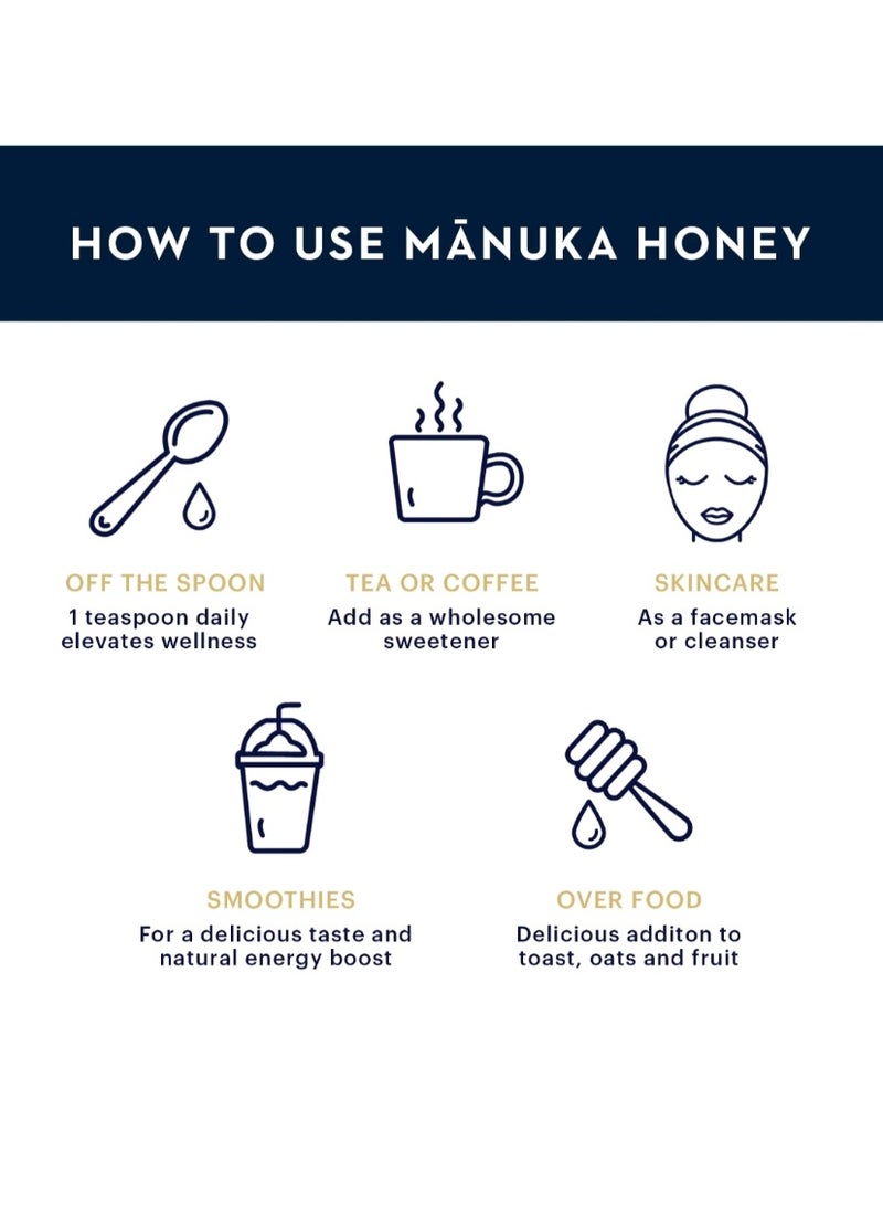 Manuka Health New Zealand Ltd Manuka Health-Manuka Honey MGO 115+ 250g - Image 4