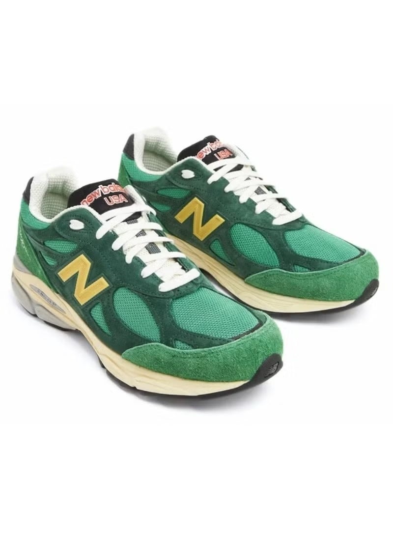 نيو بالانس 990 هيريتج سنيكرز – شمواه أخضر | أحذية لايف ستايل خالدة - Image 2