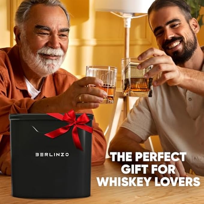 BERLINZO Premium Clear Square Ice Cube Maker - 8 Crystal Clear Ice Cubes for Whiskey Mold - Includes 2 Storage Bags - Image 3