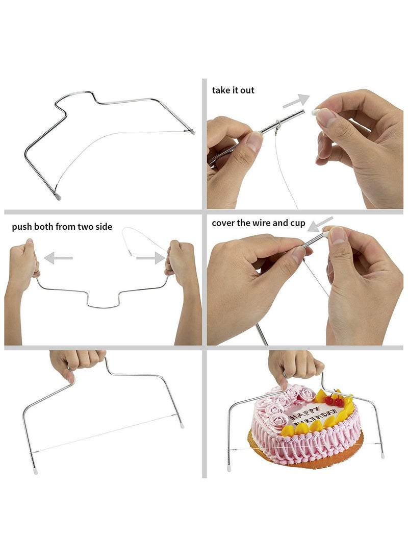 general 12 Piece Cake Turntable Piping Turntable Cream Spreader Tool Silicone Muffin Cup Easy Cake Decorating - Image 3