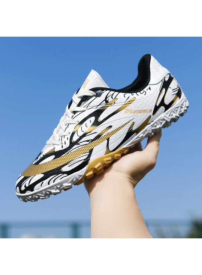 Children's Soccer Shoes For Boys, Long Spike Tf Velcro Cleats, Boys' Assassin 15 Elementary School Ag-specific Shoes For Boys