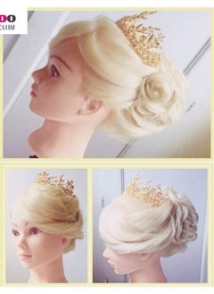Beauty Star Mannequin Head, Beauty Star 24 Inch Creamy-White Long Hair Styling Training Head Manikin Cosmetology Doll Head with Clamp Stand and Accessories (Suitable for Straightening, Curling, Perming)  - Image 4