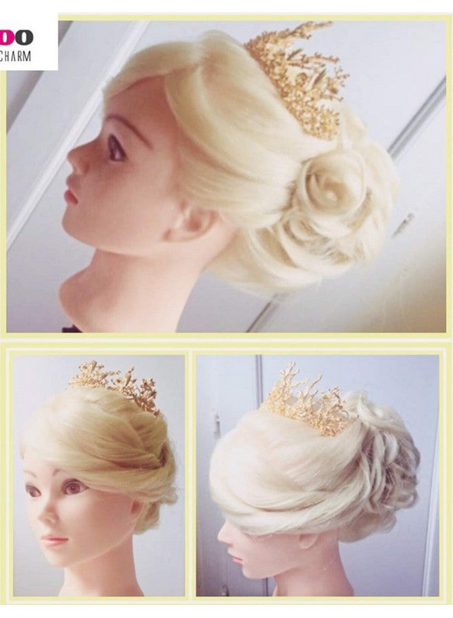 بيوتي ستار رأس مانيكان، رأس مانيكان لتدريب تصفيف الشعر الطويل باللون الأبيض الكريمي من بيوتي ستار، مقاس 24 بوصة، مع حامل مشبك وملحقات (مناسب للفرد والتجعيد والتمويج) - Image 4