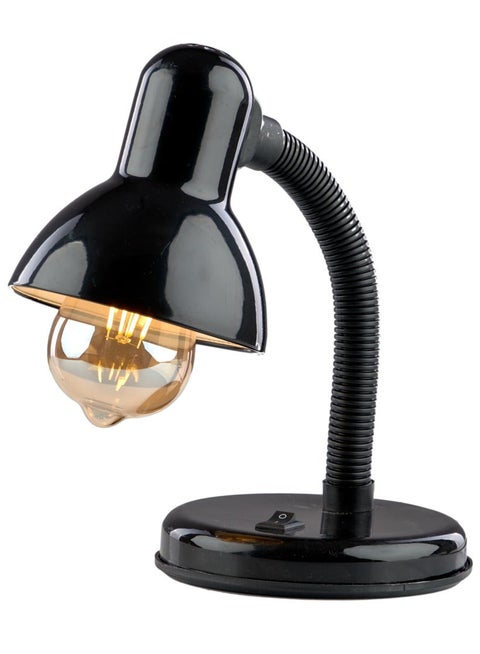 Metal Table Lamp Black - 30x15x30 cm