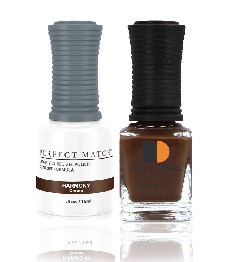 Lechat Perfect Match Gel Nail Polish 15ml Soak Off Long Lasting High Shine UV LED Gel Non Toxic Easy Application Wide Color Range for Manicure and Pedicure  Harmony PMS206