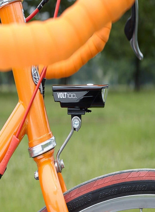 CATEYE CFB-100 Center Fork Headlight Bracket – Durable Steel Bolt-on Bicycle Fork Headight Mount AMPP Headlights, Fits Rim Brake & Cantilever Type Brakes, for Cargo, Urban, Commuter Bikes - Image 4