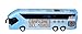 Sockers Argentina National Team Official Collectible Miniature Bus Premium DieCast Soccer Bus Toy with FrictionPower Engine PullBack Go Licensed Football Merchandise Fan Display Model - Image 4