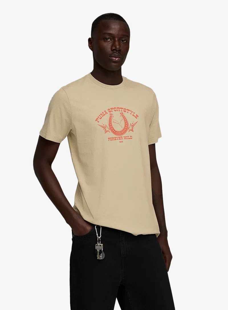 بوما Retro Americana Graphic T-Shirt