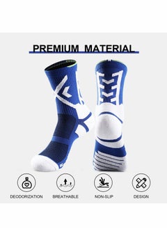 Basketball Socks, Men's Outdoor Athletic Crew Socks, Athletic Crew Socks for Men Women, Protective Elite Socks, Sports Socks (5 Pairs) - pzsku/Z1C1900331714EC95629BZ/45/_/1725094031/3cc1a6e4-4e84-4b3b-b4e0-d48935272370