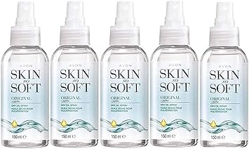 Avon Skin So Soft Original Dry Oil Body Spray 150 ml Pack of 5 - Image 1