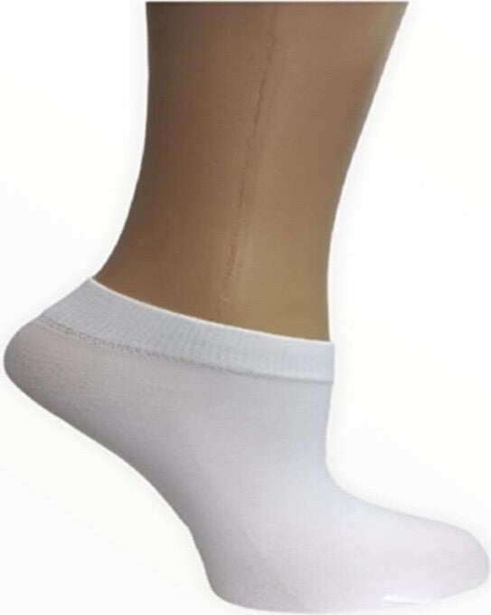 SAKS 3 Pieces White Color Micro 50 Soft Booties Socks 