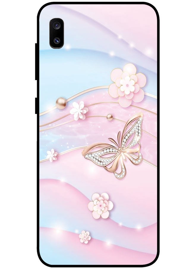 EYE CATCH Protective Case Cover For Samsung Galaxy A30 Smart Series Printed Protective Case Cover for Samsung A30 Butterfly - Image 1