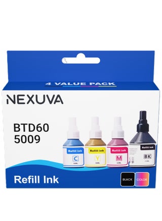 Nexuva BTD60 BT5000 for Brother Compatible Bottle Water Based Refill Ink for DCP - T300 T510W T710W MFC-T810W T910DW HL-T4000DW DCP-T310W T510W T910DW T4500DW Printers - pzsku/Z1C193C694FC2D1967C47Z/45/1751223611/aa6f6f56-ef4d-4a35-90de-80d35a51cf96