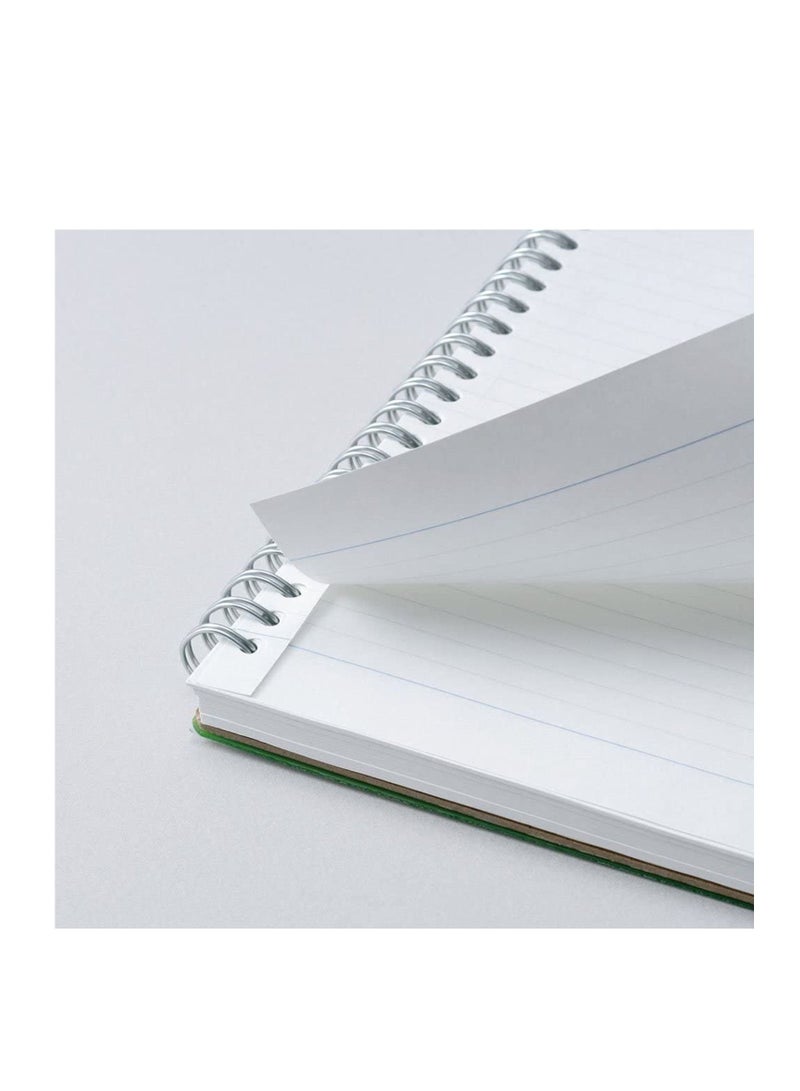 Maruman 80-Sheet Septcouleur Notebook A5 Size Green - Image 3