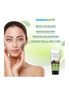Mamaearth Charcoal Face Scrub, 100 ml  - Image 3