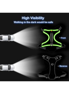 Vizbrite Vizbrite Rechargeable LED Dog Harness - No Pull, 4 Point Adjustable, Small/Medium/Large/X-Large Sizes  - Image 5