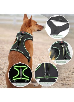 Vizbrite Vizbrite Rechargeable LED Dog Harness - No Pull, 4 Point Adjustable, Small/Medium/Large/X-Large Sizes  - Image 3