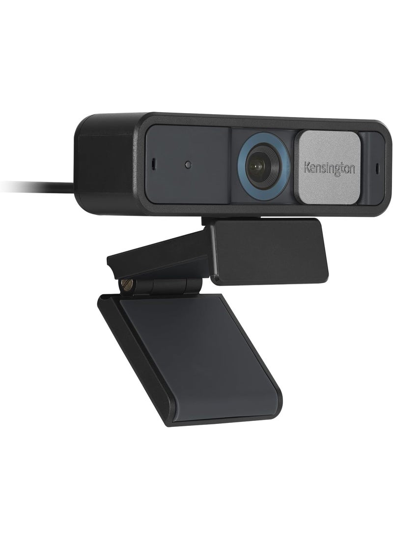Kensington Kensington W2050 Pro 1080p Auto Focus Pro Webcam with Dual Stereo Microphone for Video Conferencing Software Control Privacy Shutter Compatible with ZoomSkypeTeams and More K81176WW  - Image 1