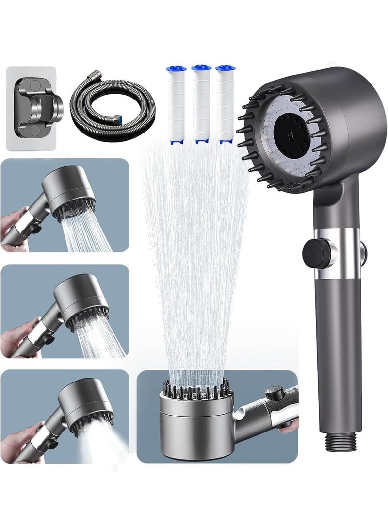 WPARHUS Filtered Shower Head with Handheld High Pressure Water Flow Shower Head 001  - Image 1