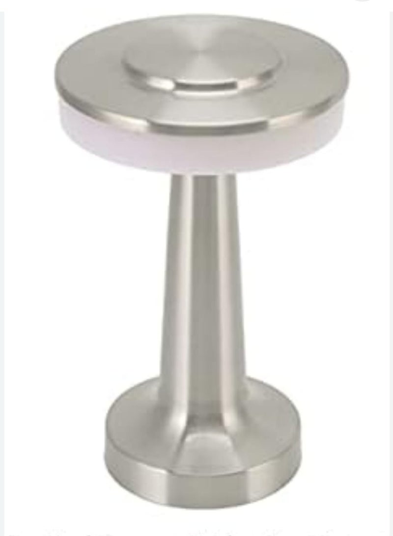 Happy Light Rechargeable aluminum table lamp with classic design - Image 3
