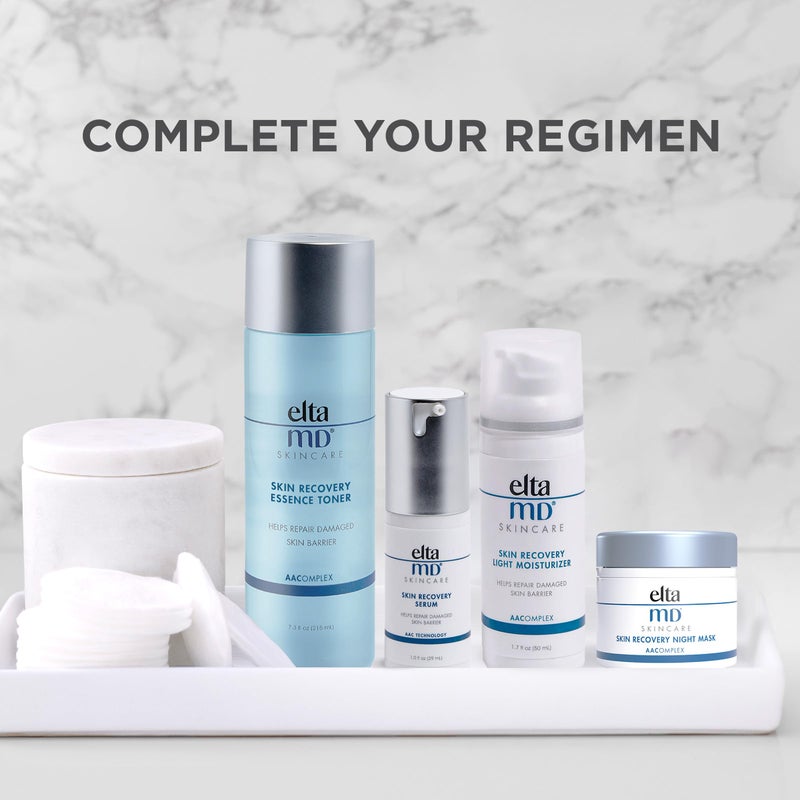 EltaMD Skin Recovery Overnight Face Mask, Moisturizer Cream Night Mask for Face & Neck, Safe for Sensitive Skin, 1.7 oz Jar - Image 3