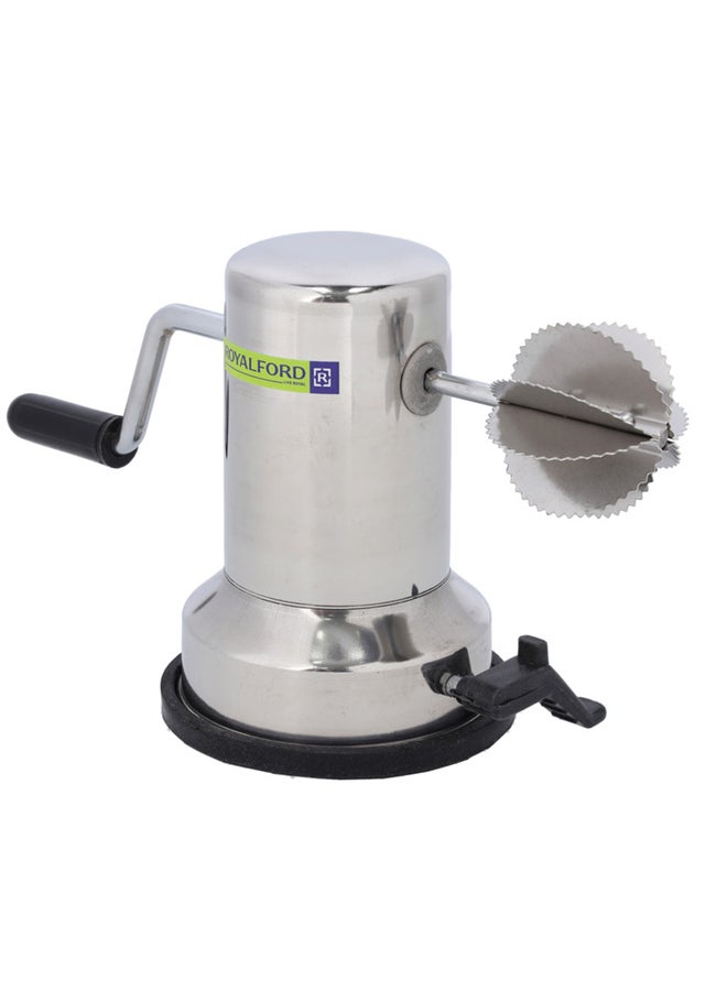 Royalford Stainless Steel Coconut Scrapper Silver - Image 2