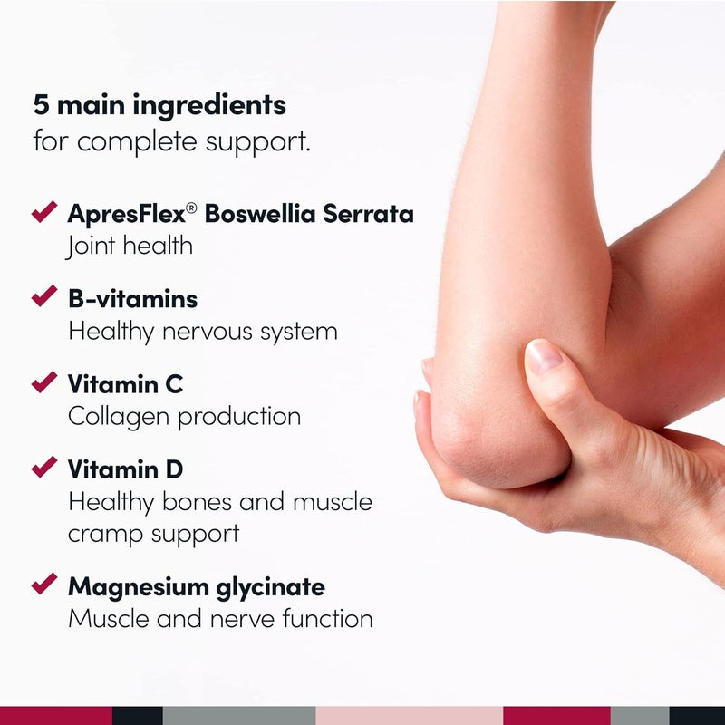 Penetrex Clinically Studied Magnesium Glycinate Supplement for Joint Muscle  Nerve Support  Comfort in 5 Days with Advanced Boswellia Serrata Extract Vitamin D B C 60 Count  1 Month Supply - Image 4