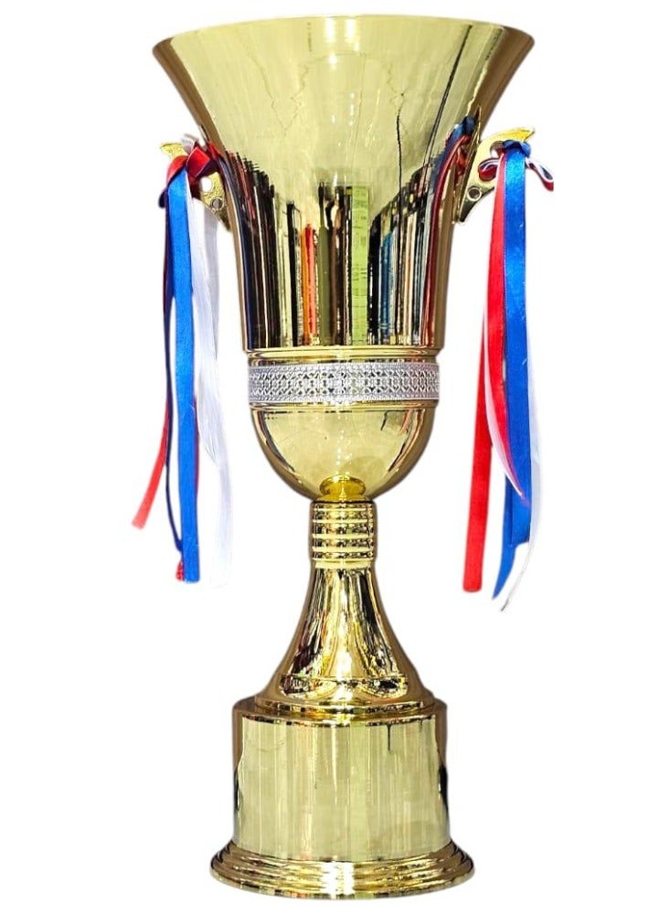 Spall 46cm Trophies, Medals Awards Gold Trophy Made of Resin Honor Trophy Souvenir Prizes for the Talent Show Competition Trophy for the Award for Outstanding Singers and Actors - Image 1