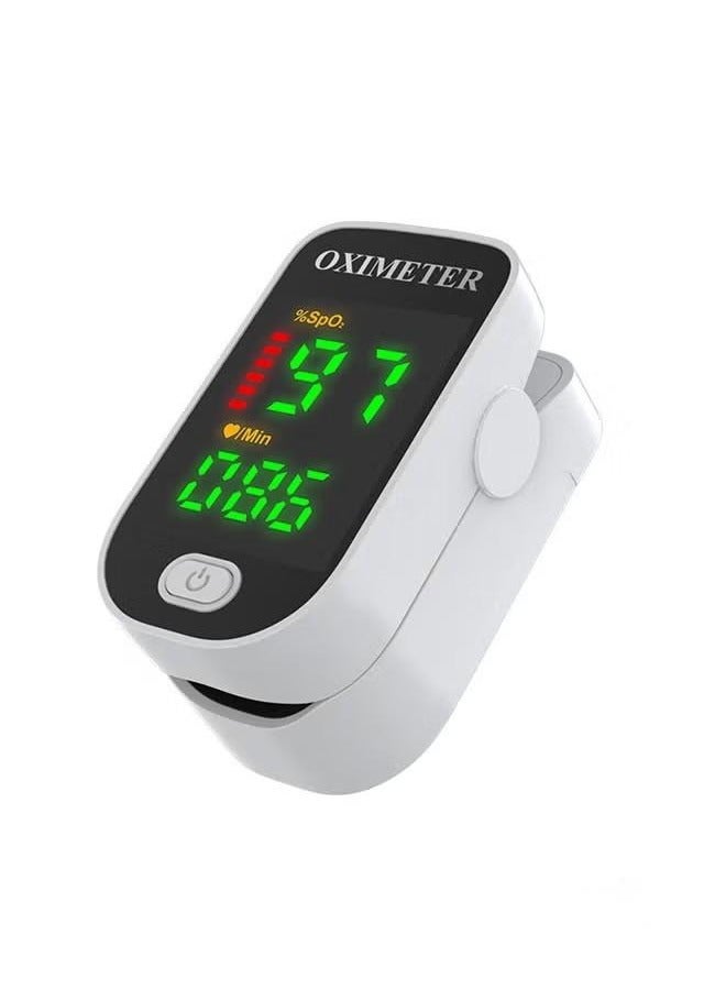 Oximeter Finger Pulse Oximeter, Medical Pulse Meter, Finger Clip Pulse Oximeter Monitor for Adults and Child, Portable Digital Reading LED Screen Heart Rate Monitor for Home, Sports and Travel Use - Image 2