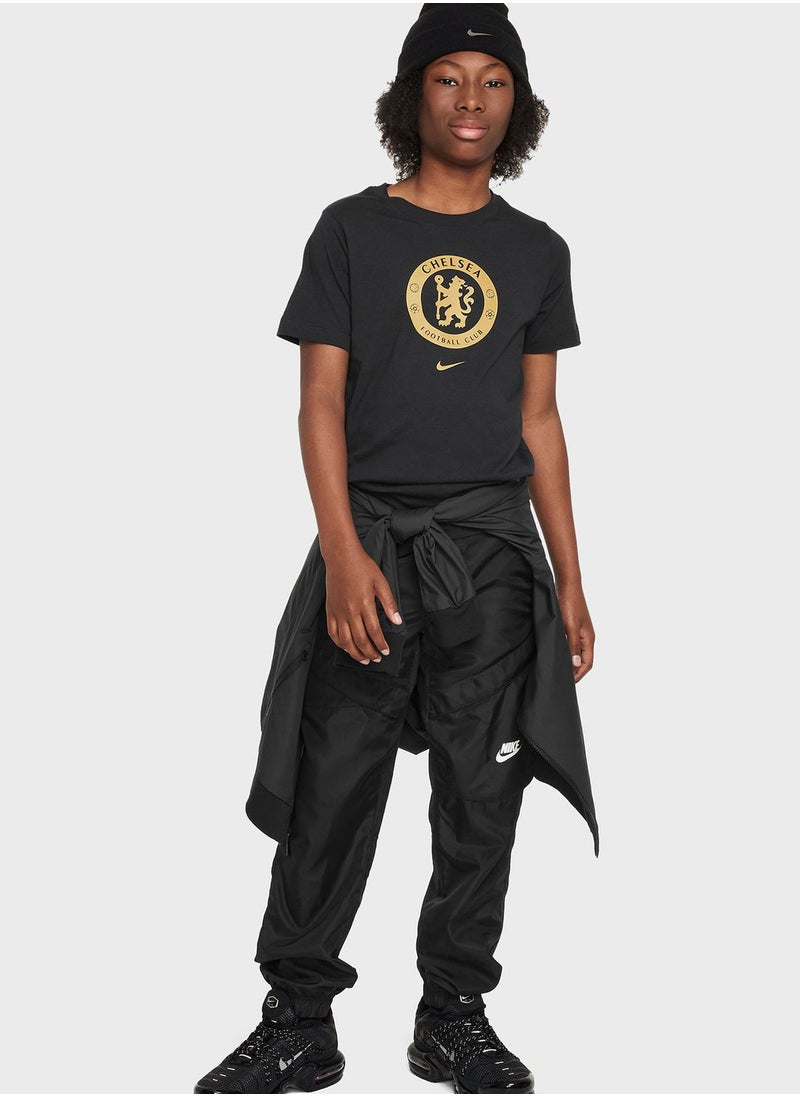 Nike - Kids Chelsea Fc Crest T-Shirt - Image 1
