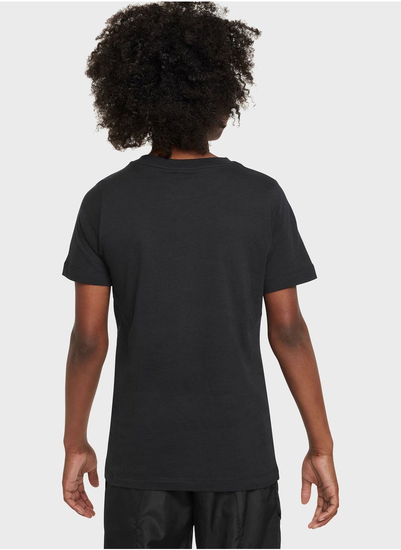 Nike - Kids Chelsea Fc Crest T-Shirt - Image 1