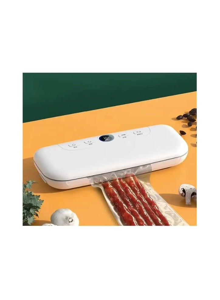 Denx Auto-sealing vacuum sealer for food preservation with built-in cutter - Image 3