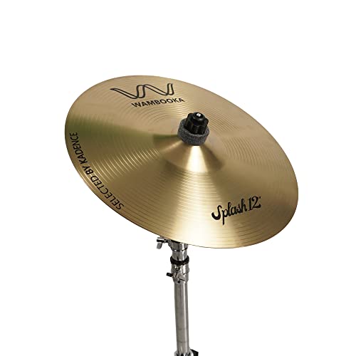 Wambooka Cymbals S Flat Splash 12 Inch (30.5 cm) - Traditional Alloy Finish - For students - Image 3